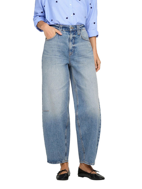 Only Jeans Only Onlfrankie Barrel Fit - Denim