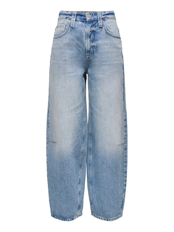 Only Jeans Only Onlfrankie Barrel Fit - Denim