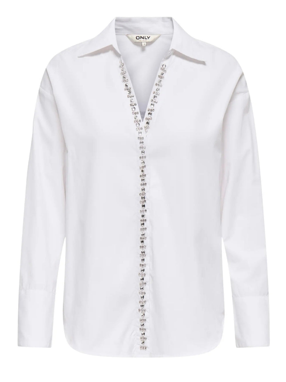 ONLY DROP 8 Camicia Onlnilda Only - Bianco