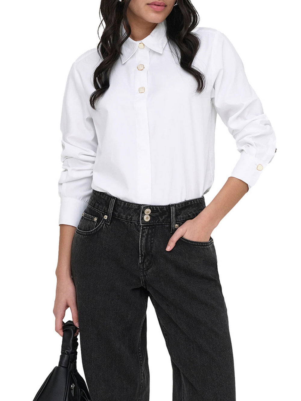 Only Camicia Only Onllyra - Bianco