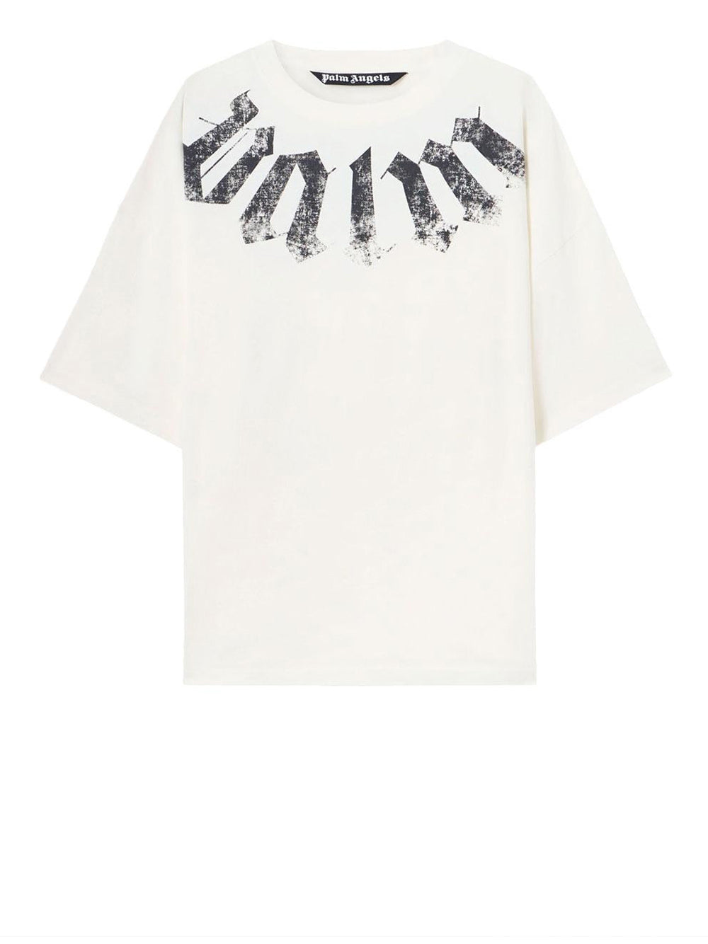 PALM ANGELS T-Shirt Palm Angels Logata - Bianco