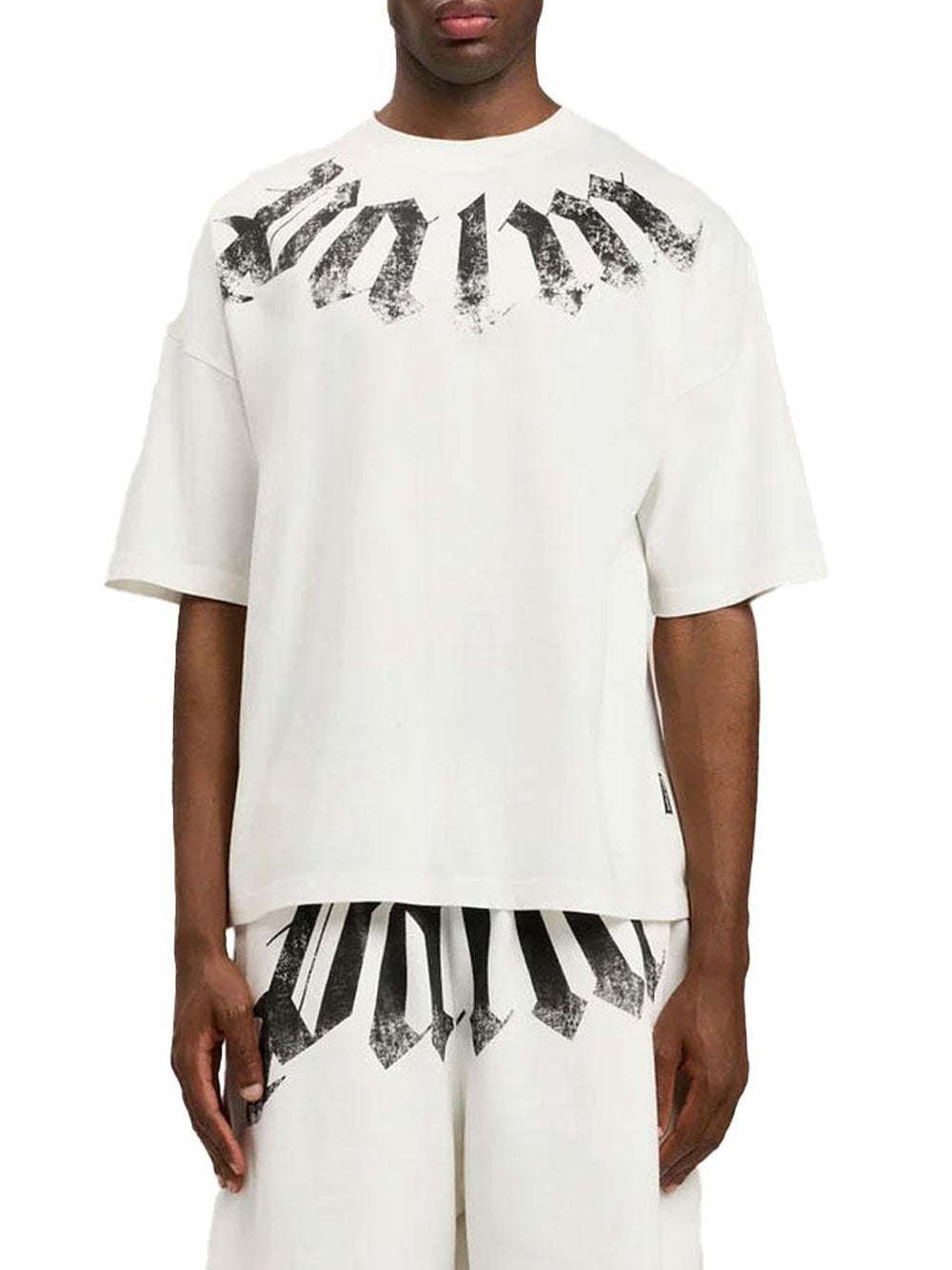 PALM ANGELS T-Shirt Palm Angels Logata - Bianco