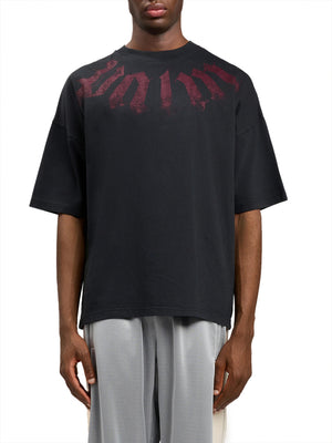 PALM ANGELS T-Shirt Palm Angels Logo Loose Nero