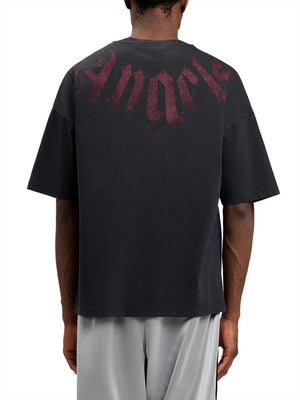 PALM ANGELS T-Shirt Palm Angels Logo Loose Nero
