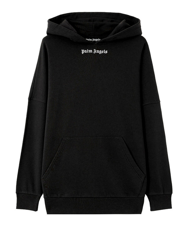 PALM ANGELS Felpa Palm Angels Classic Logo - Nero