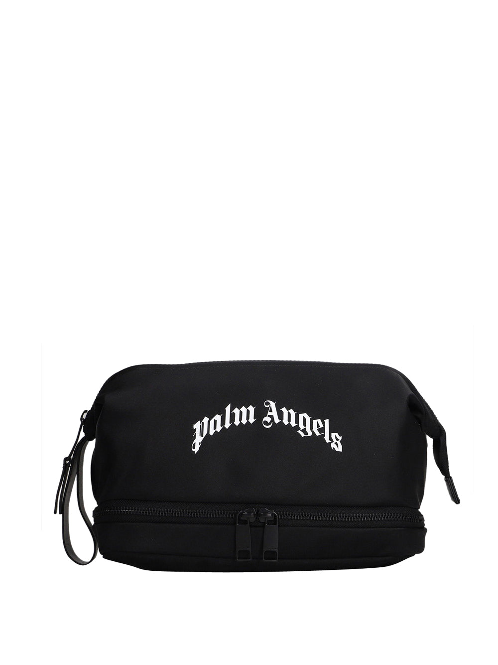 PALM ANGELS Pochette Palm Angels Logo Frontale Nero