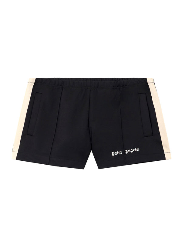PALM ANGELS Shorts Tuta Palm Angels Classic Logo Track Nero Bianco