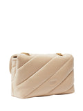 PINKO Borsa A Tracolla Pinko Love Puff Classic Cl Sheep - Cipria/Oro
