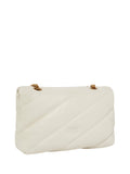 PINKO Borsa A Tracolla Pinko Love Puff Classic Cl Sheep - Bianco/Oro