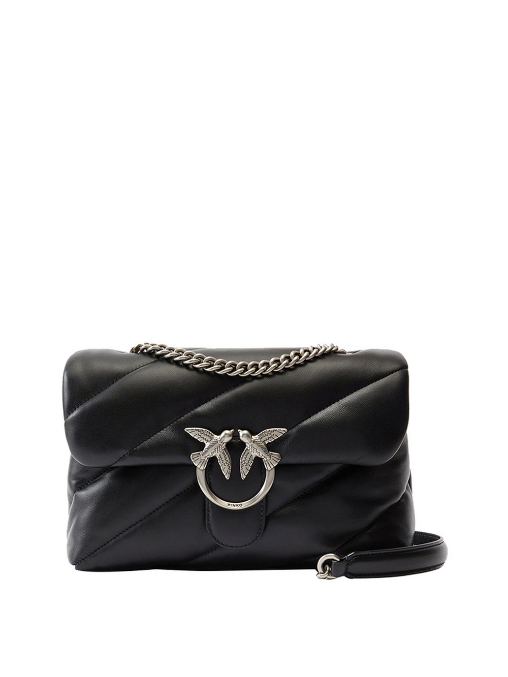 Pinko Borsa A Tracolla Pinko Love Puff Classic Cl Sheep - Nero/Argento