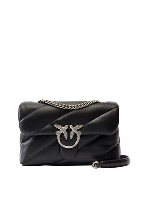 Pinko Borsa A Tracolla Pinko Love Puff Classic Cl Sheep - Nero/Argento