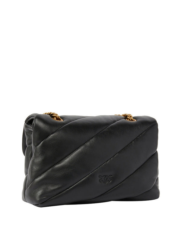 Pinko Borsa A Tracolla Pinko Love Puff Classic Cl Sheep - Nero/Oro