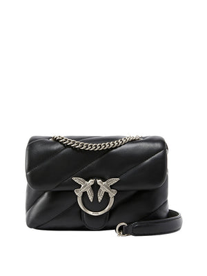 Pinko Borsa A Tracolla Pinko Love Puff Mini Cl Sheep - Nero/Argento