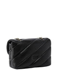 PINKO Borsa A Tracolla Pinko Love Puff Mini Cl Sheep - Nero/Argento