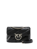PINKO Borsa A Tracolla Pinko Love Puff Mini Cl Sheep - Nero/Argento