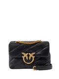 PINKO Borsa A Tracolla Pinko Love Puff Mini Cl Sheep - Nero/Oro