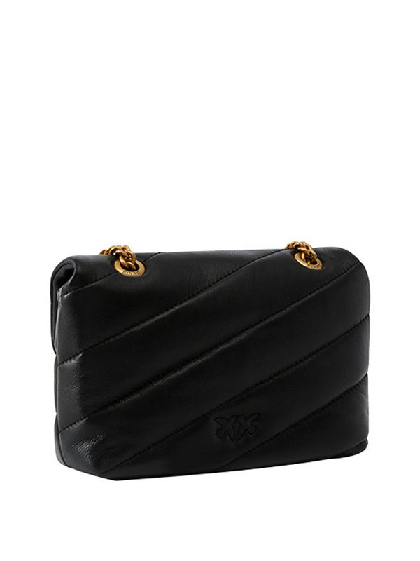 Pinko Borsa A Tracolla Pinko Love Puff Baby Cl Sheep - Nero/Oro