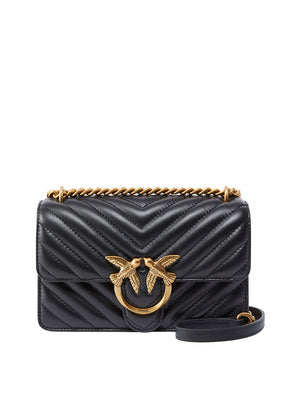Pinko Borsa A Tracolla Pinko Love One Mini Dc Sheep - Nero/Oro
