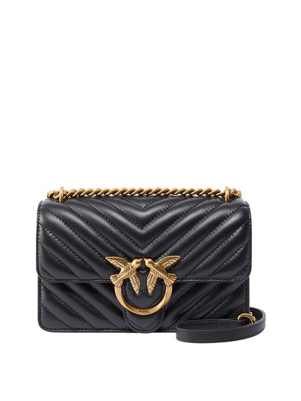 Pinko Borsa A Tracolla Pinko Love One Mini Dc Sheep - Nero/Oro