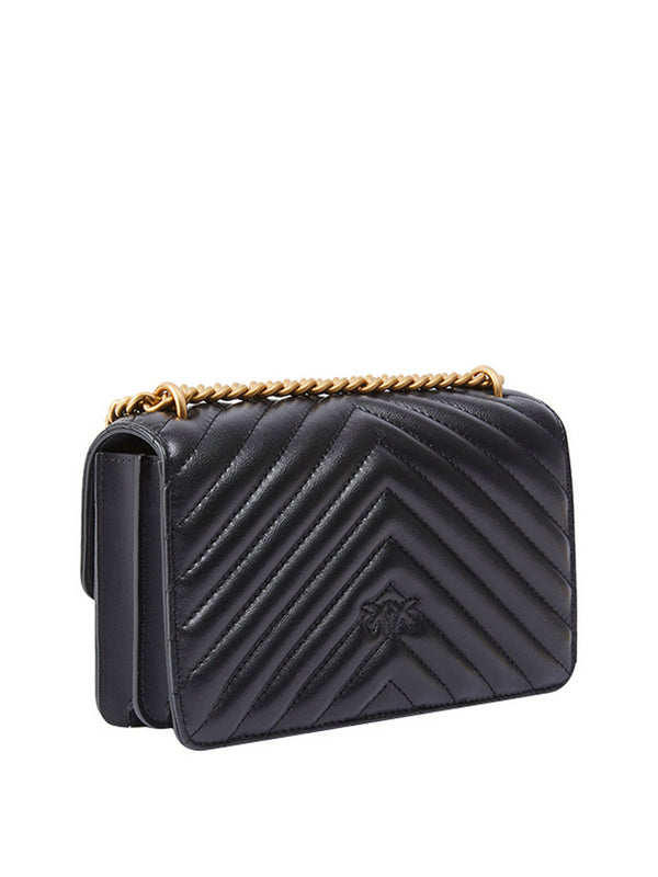 Pinko Borsa A Tracolla Pinko Love One Mini Dc Sheep - Nero/Oro