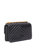 PINKO Borsa A Tracolla Pinko Love One Mini Dc Sheep - Nero/Oro