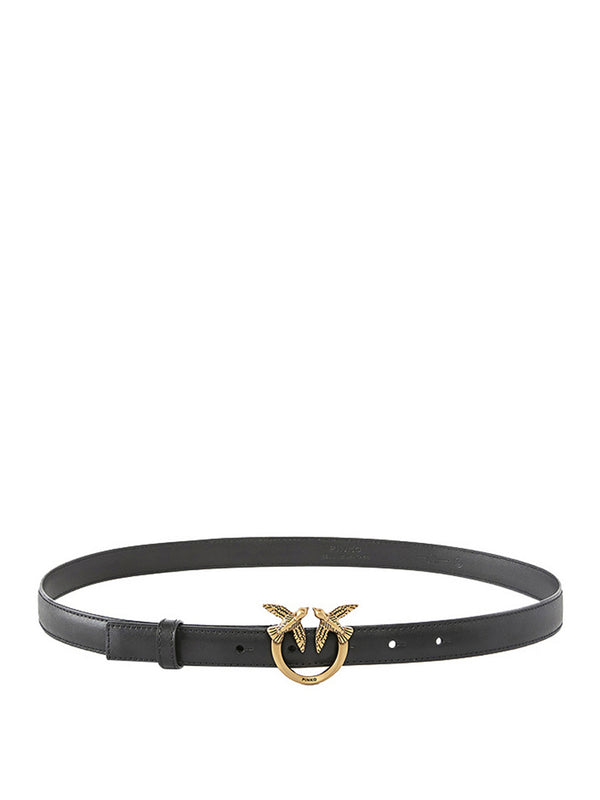 Pinko Cintura Pinko Love Berry H2 Belt Low - Nero/Oro