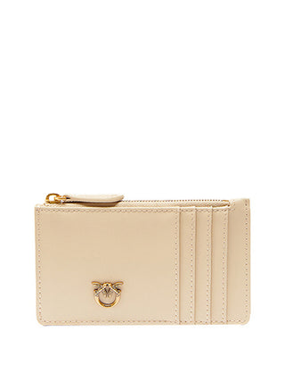 Pinko Portacarte Pinko Airone - Beige