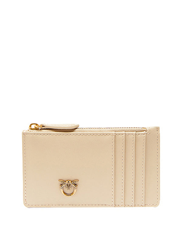 Pinko Portacarte Pinko Airone - Beige