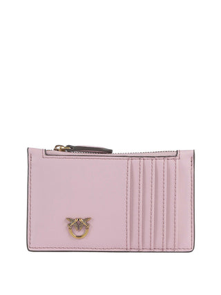 Pinko Portacarte Pinko Airone - Rosa/Oro