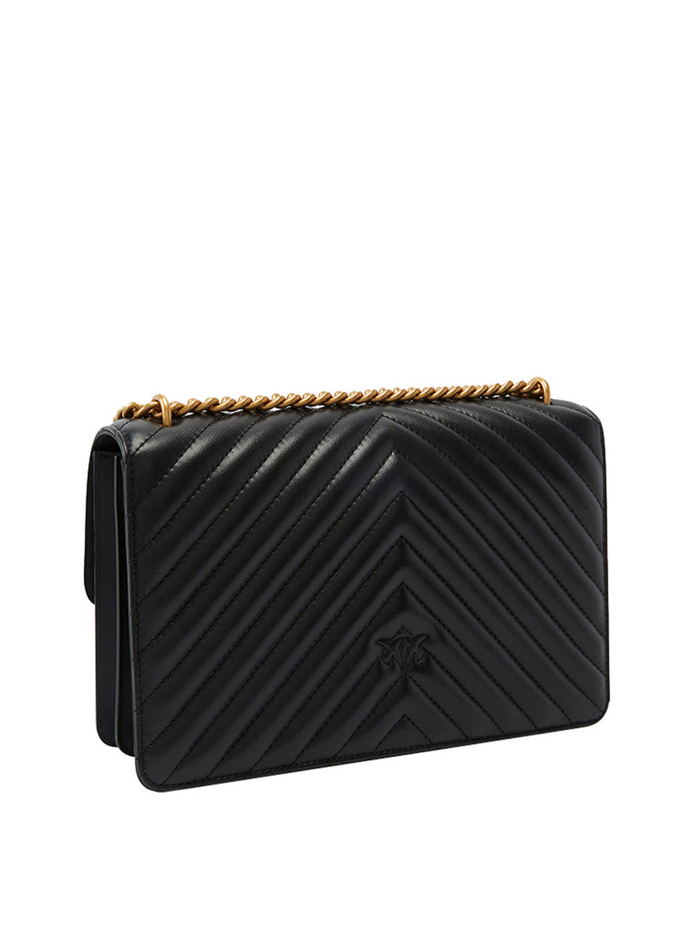 Pinko Borsa A Tracolla Pinko Love One Classic Dc Sheep - Nero/Oro