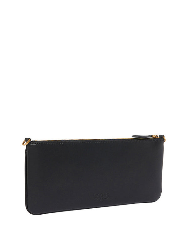 Pinko Borsa A Tracolla Pinko Horizontal Flat - Nero/Oro