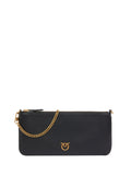 PINKO Borsa A Tracolla Pinko Horizontal Flat - Nero/Oro