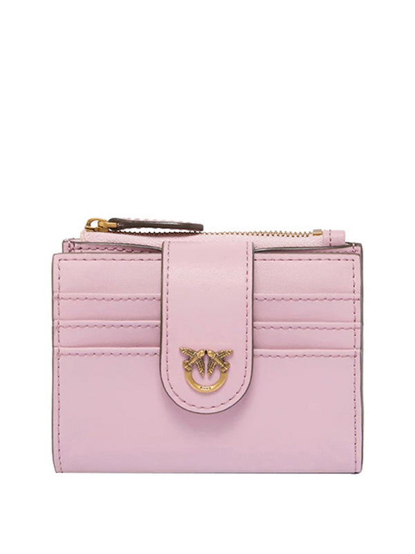 Pinko Portafoglio Pinko Multi Purpose - Rosa/Oro