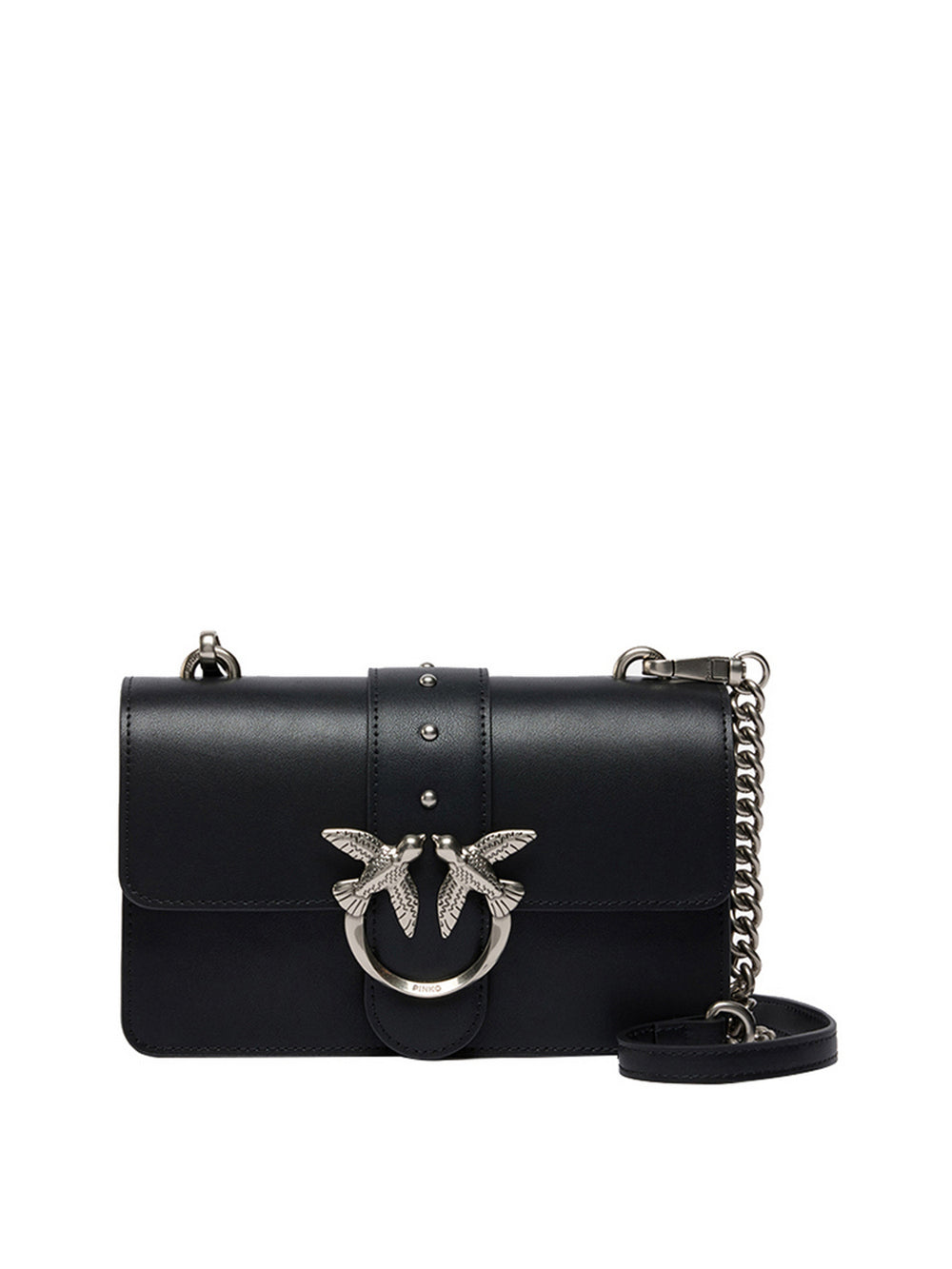 Pinko Bosa A Tracolla Pinko Love One Mini - Nero/Argento