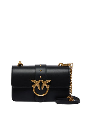 Pinko Borsa A Tracolla Pinko Love One Mini - Nero/Oro