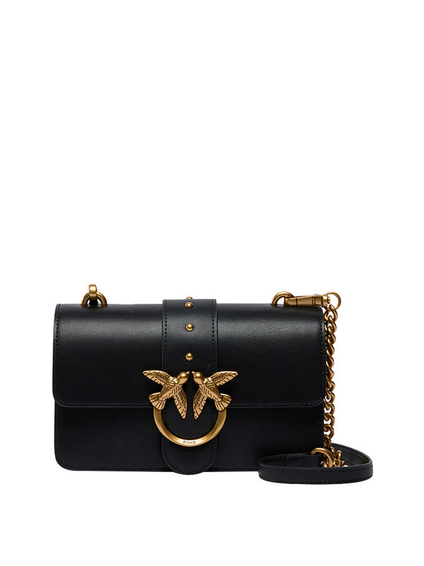 Pinko Borsa A Tracolla Pinko Love One Mini - Nero/Oro