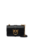 PINKO Borsa A Tracolla Pinko Love One Mini - Nero/Oro