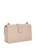 PINKO Borsa A Tracolla Pinko Love One Mini Classic - Rosa/Oro