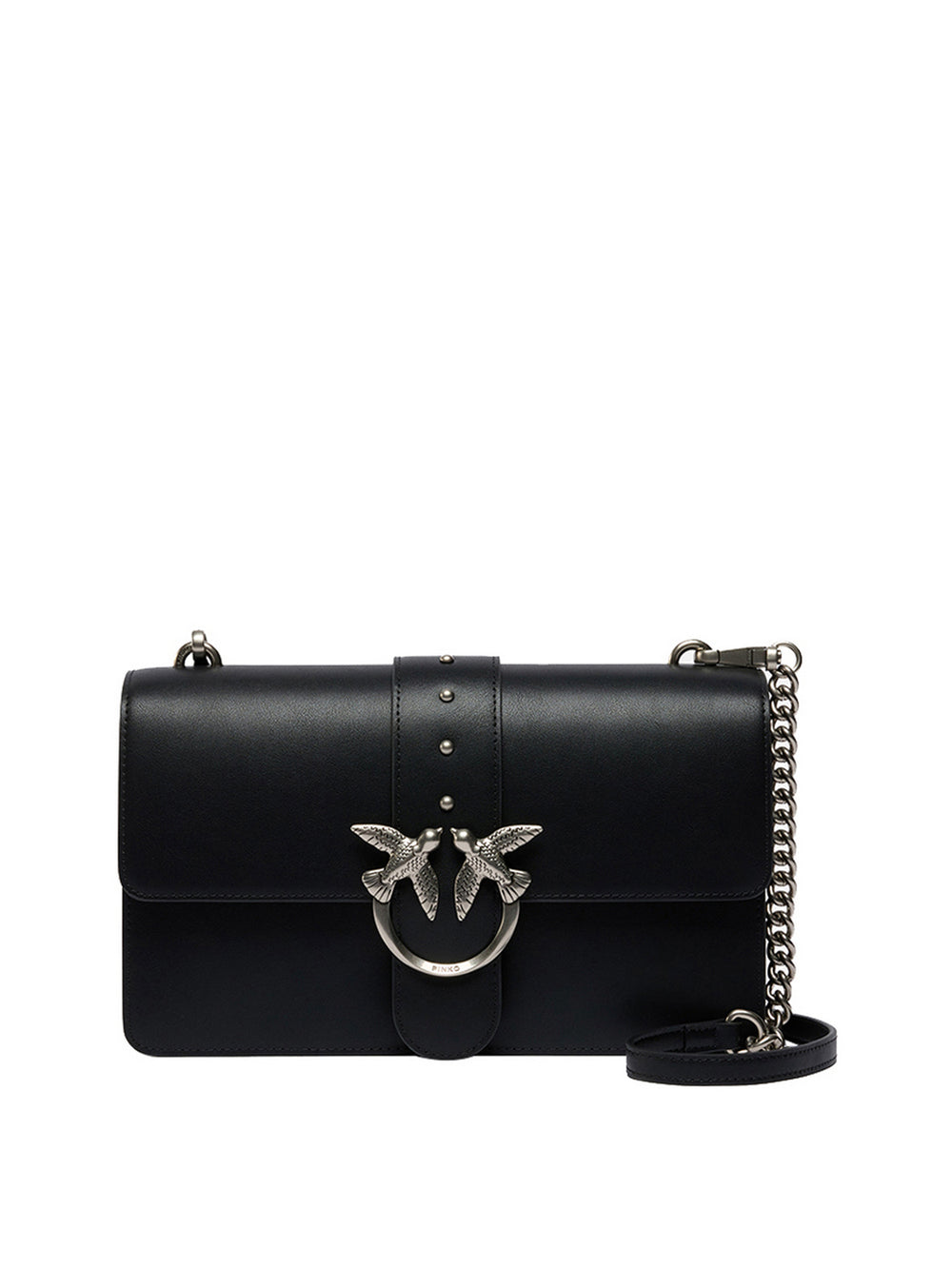 Pinko Borsa A Tracolla Pinko Love One Classic - Nero/Argento