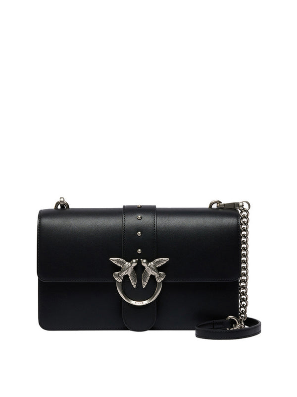 Pinko Borsa A Tracolla Pinko Love One Classic - Nero/Argento