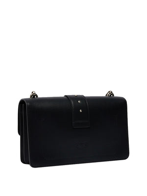 Pinko Borsa A Tracolla Pinko Love One Classic - Nero/Argento