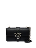 PINKO Borsa A Tracolla Pinko Love One Classic - Nero/Argento