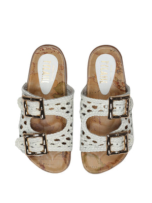 PRIMA CLASSE Sandali Alviero Martini Slipper H30 - Bianco
