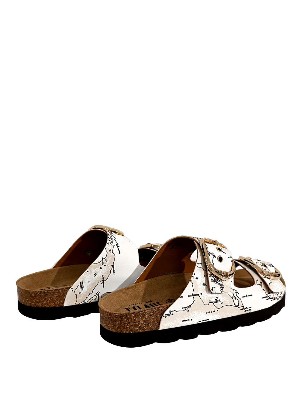 PRIMA CLASSE Ciabatta Doppia Fascia Alviero Martini Bianco