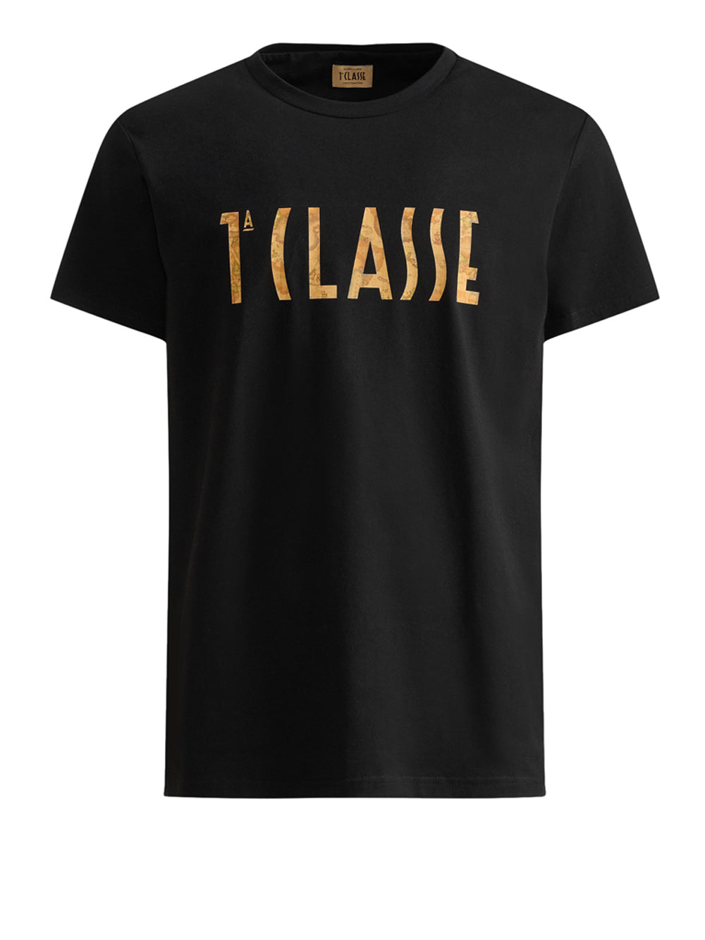 PRIMA CLASSE T-Shirt Alviero Martini Con Logo Geo Classic - Nero