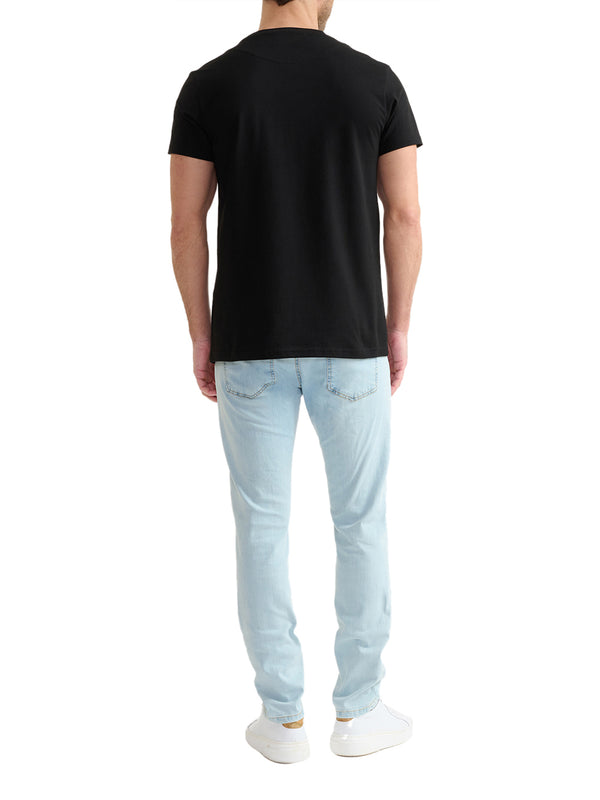 PRIMA CLASSE T-Shirt Alviero Martini Con Logo Geo Classic - Nero