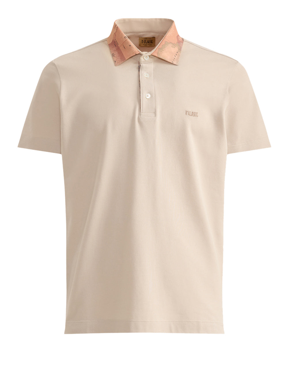 PRIMA CLASSE Polo Alviero Martini Geo Classic In Jersey - Sabbia