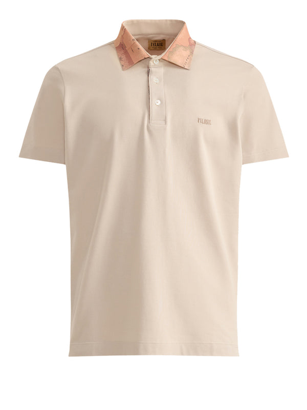 PRIMA CLASSE Polo Alviero Martini Geo Classic In Jersey - Sabbia