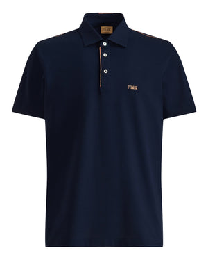 PRIMA CLASSE Polo Prima Classe Dettaglio Geo Classic Navy