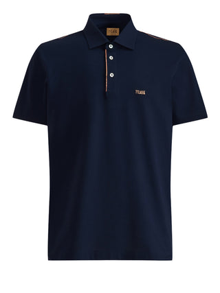 PRIMA CLASSE Polo Prima Classe Dettaglio Geo Classic Navy